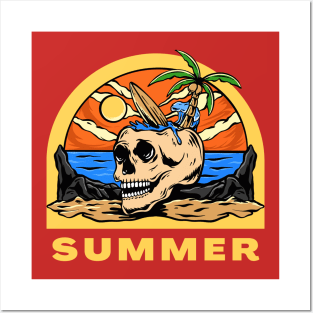 summer vibes Posters and Art